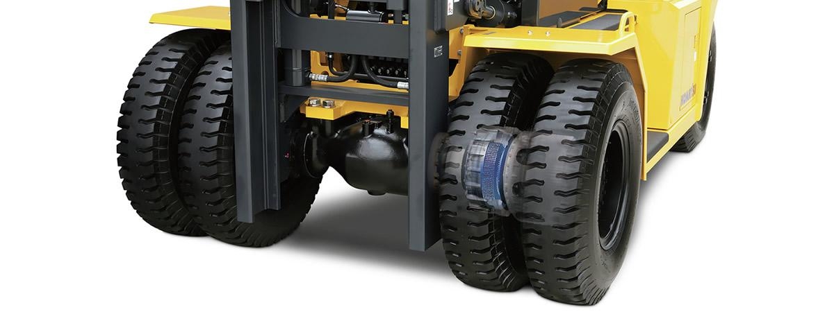 picture of forklift tires