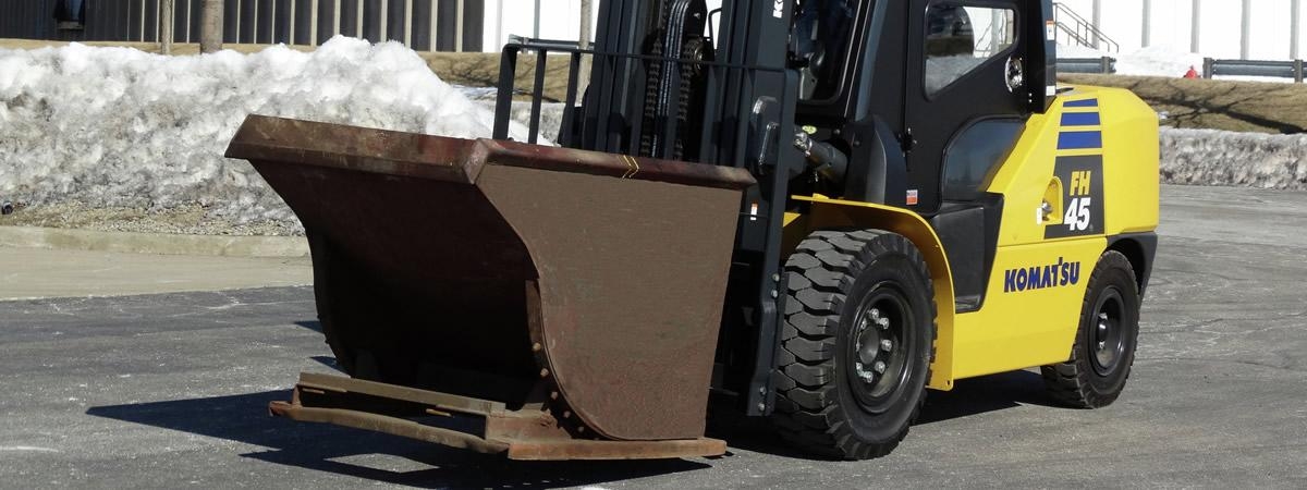 picture of forklift attachment